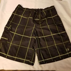OP men's board shorts /swim trunks LG